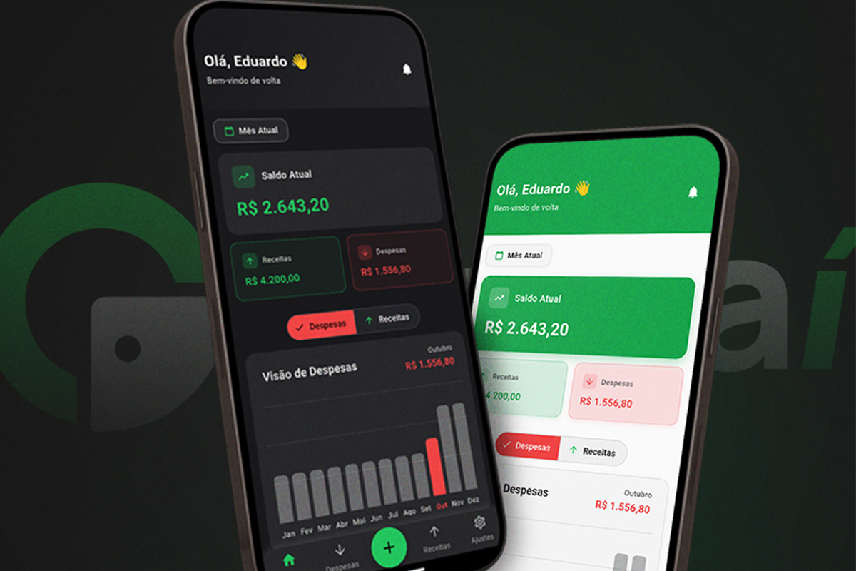 Somaí Finanças — UI/UX para App Financeiro